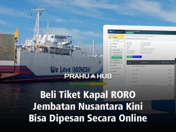 Beli Tiket Kapal RORO Jembatan Nusantara Bisa Online